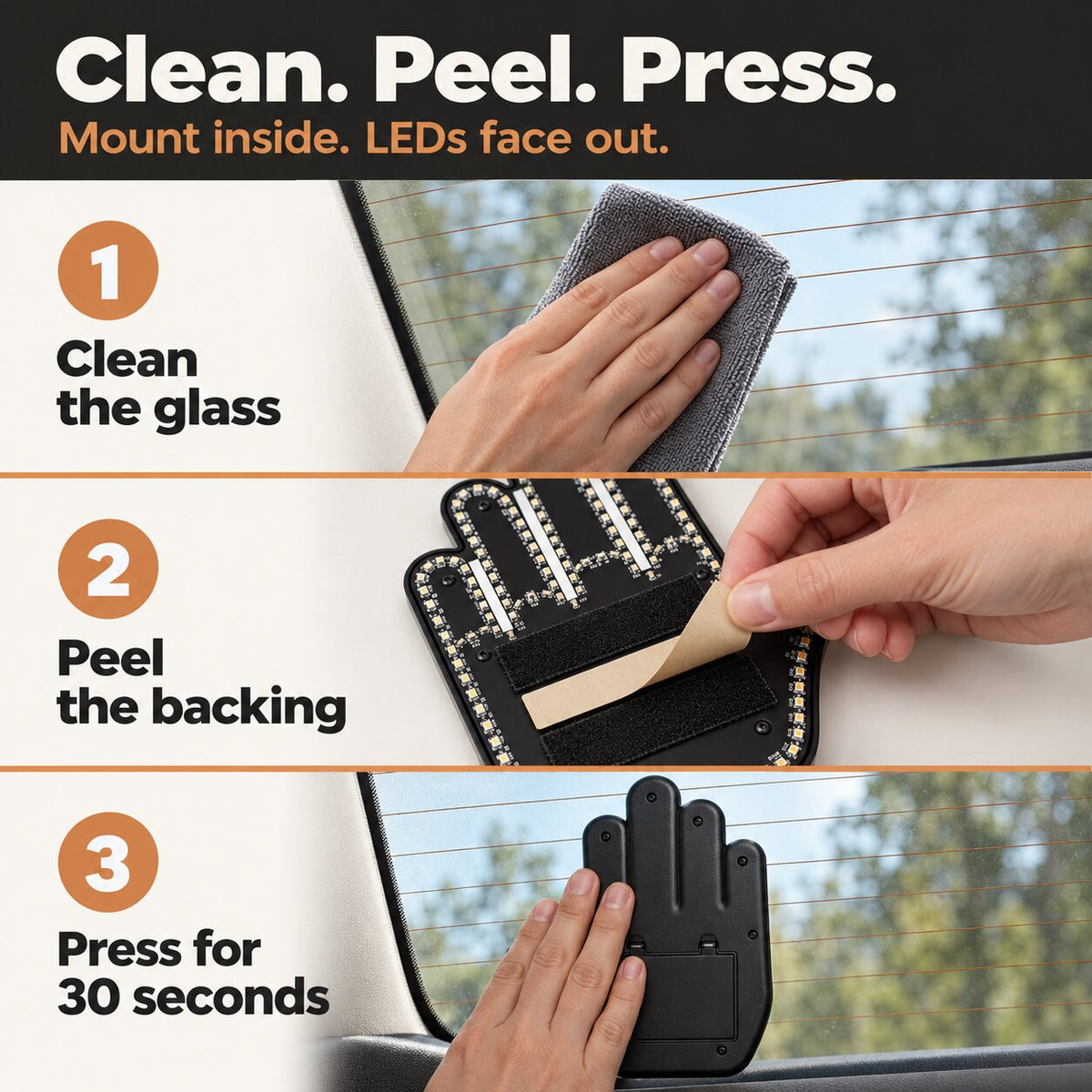 Gesture LED Panel - #1 Rated Car Gadget of 2026