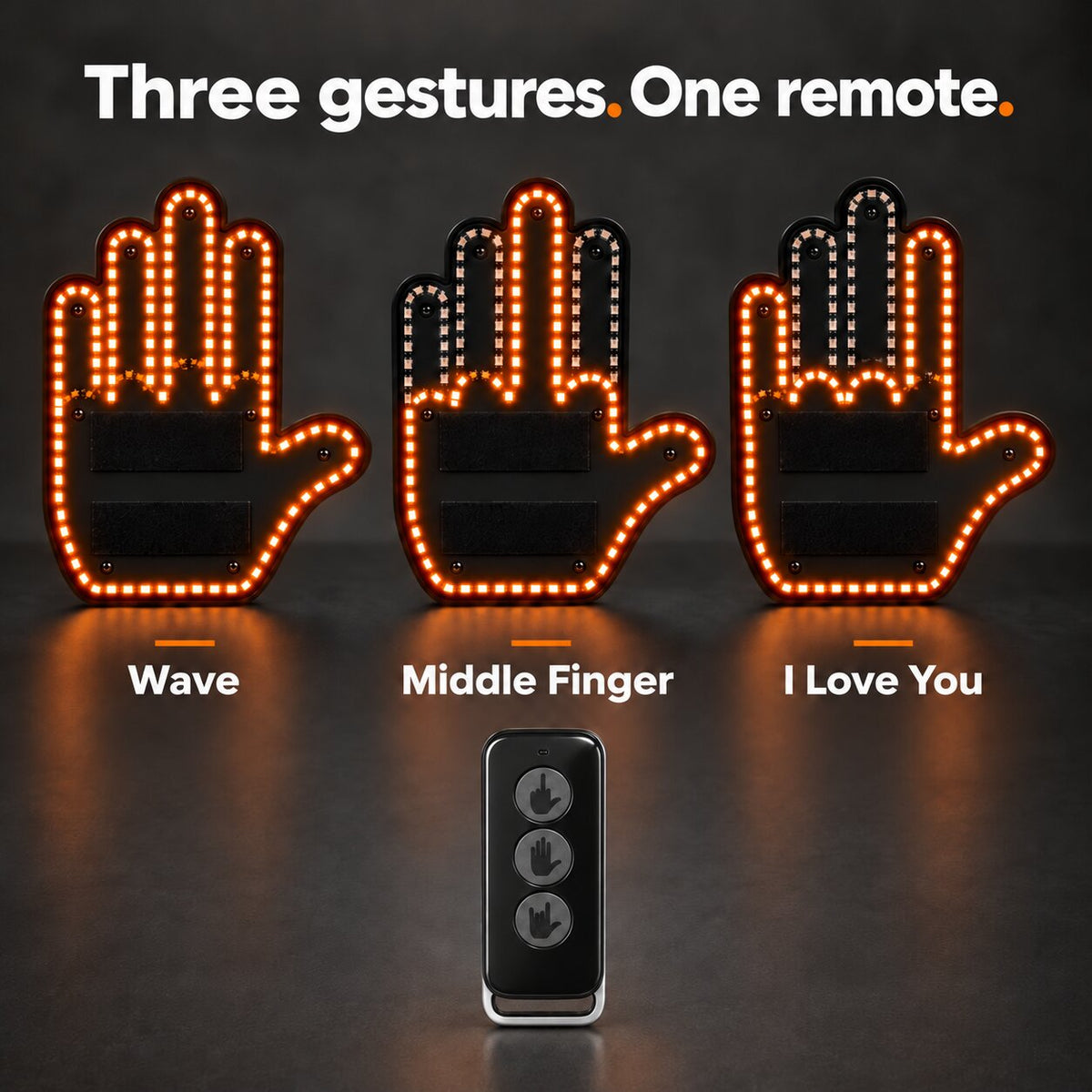 Gesture LED Panel - #1 Rated Car Gadget of 2026