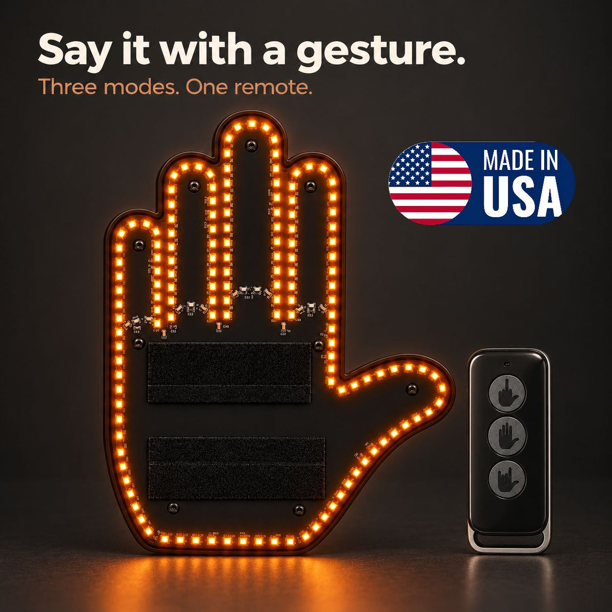 Gesture LED Panel - #1 Rated Car Gadget of 2026